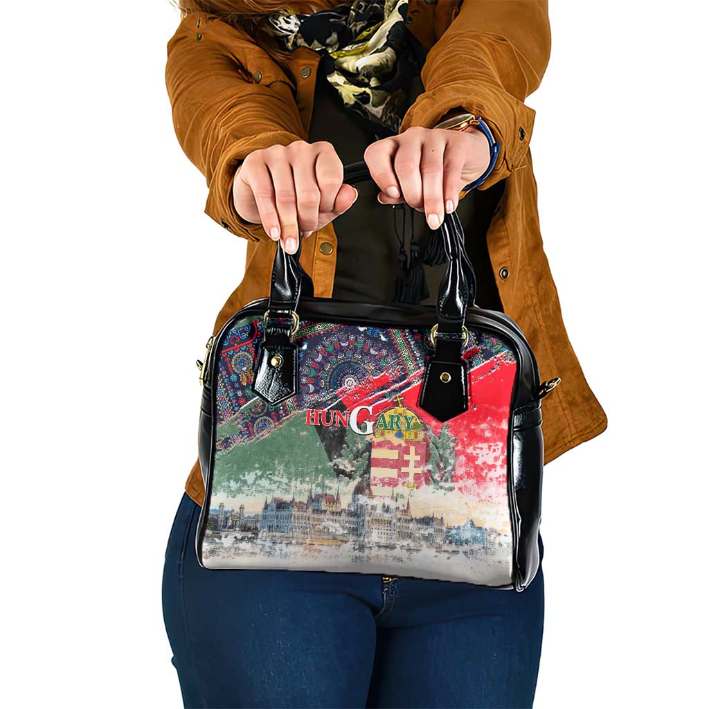 Hungary One Flag One Heart Shoulder Handbag Heritage in Colors DT02