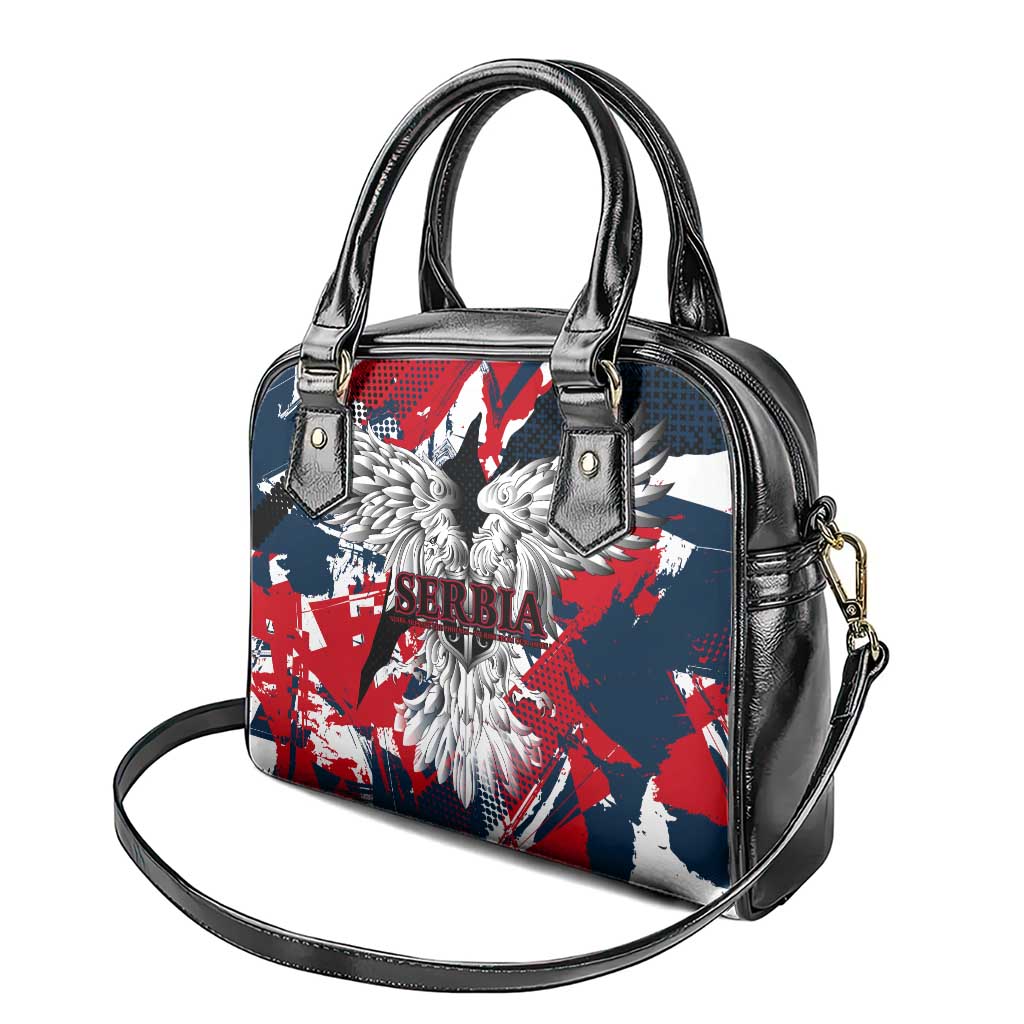 Serbia Shoulder Handbag Like the Phoenix  Rising from Ashes with Pride and Power DT02