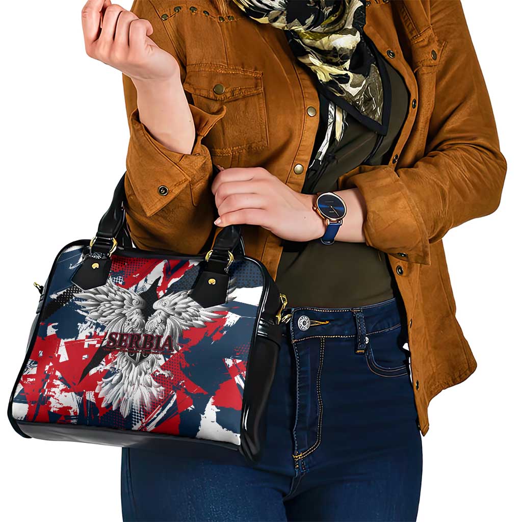 Serbia Shoulder Handbag Like the Phoenix  Rising from Ashes with Pride and Power DT02