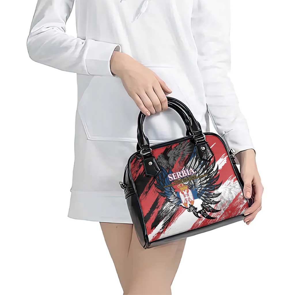 Serbia Shoulder Handbag Wings of the Nation Crown of Heritage DT02