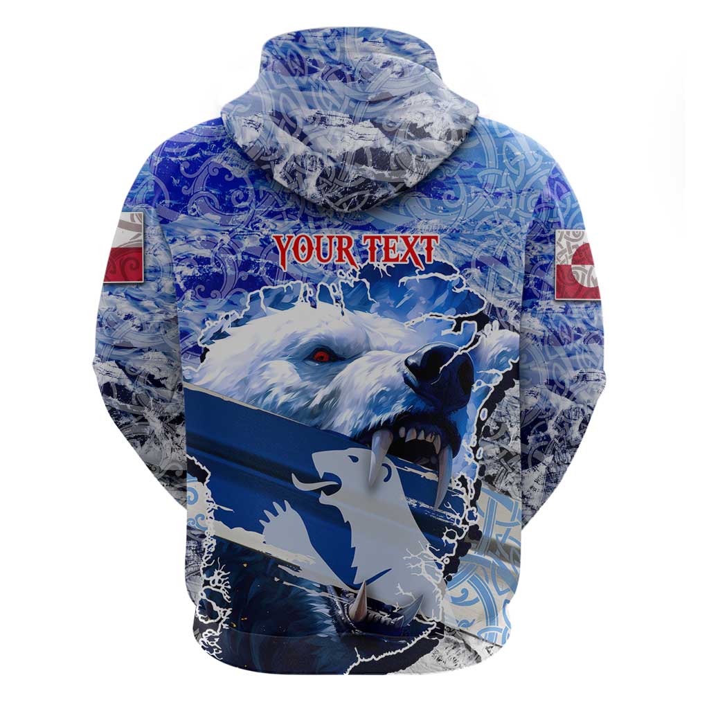 Greenland Hoodie Polar Bear Power You Snow Much DT02