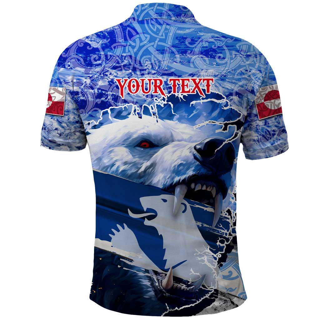 Greenland Polo Shirt Polar Bear Power You Snow Much DT02