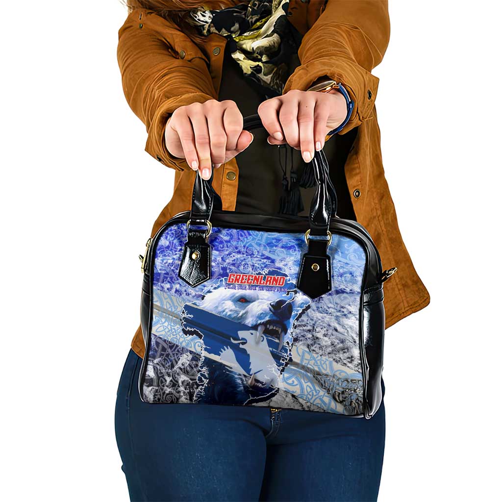 Greenland Shoulder Handbag Polar Bear Power You Snow Much DT02