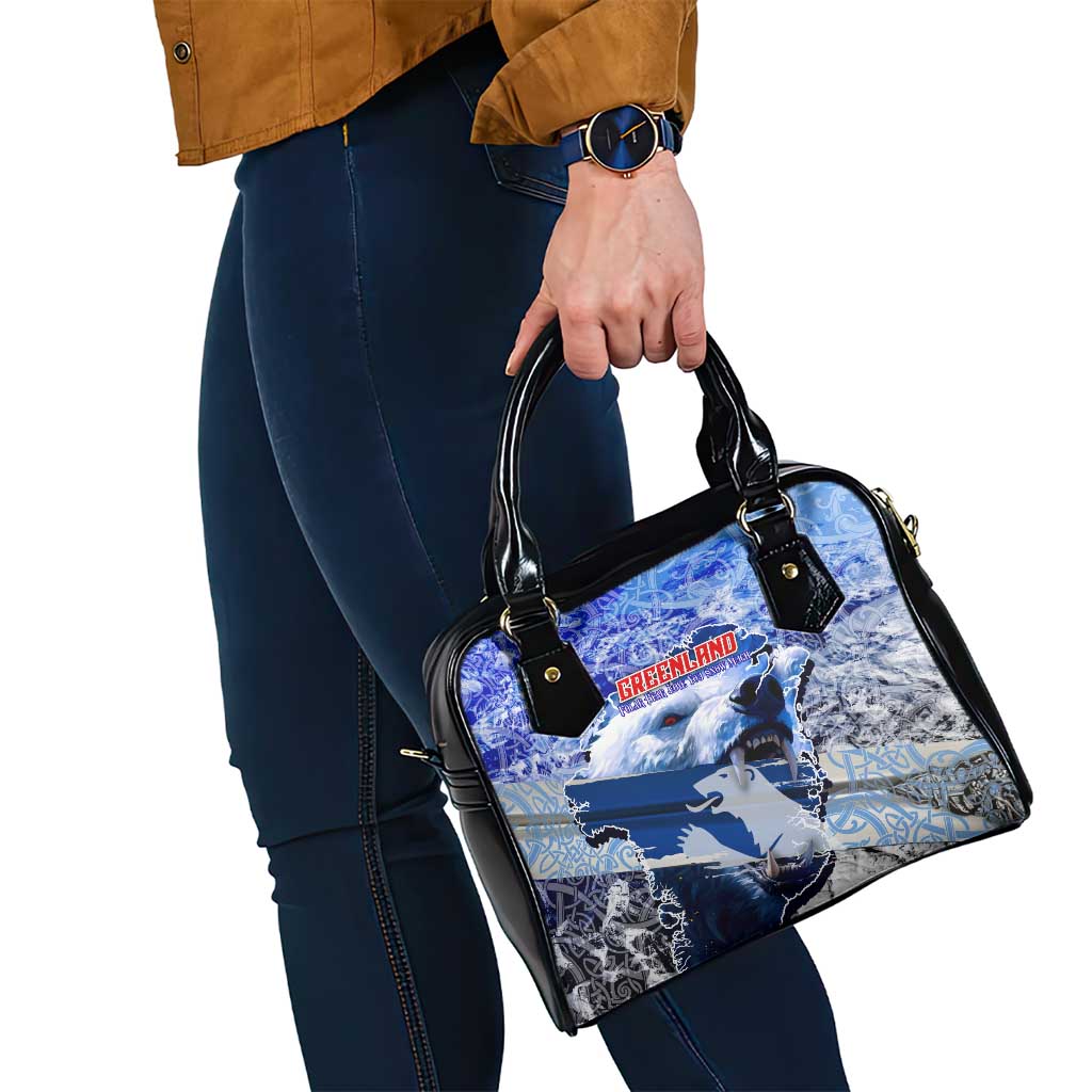 Greenland Shoulder Handbag Polar Bear Power You Snow Much DT02