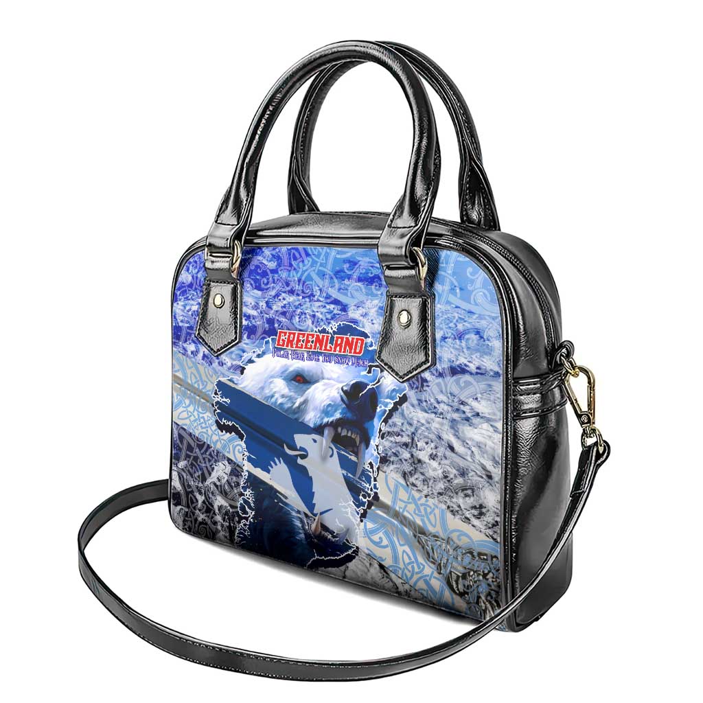 Greenland Shoulder Handbag Polar Bear Power You Snow Much DT02