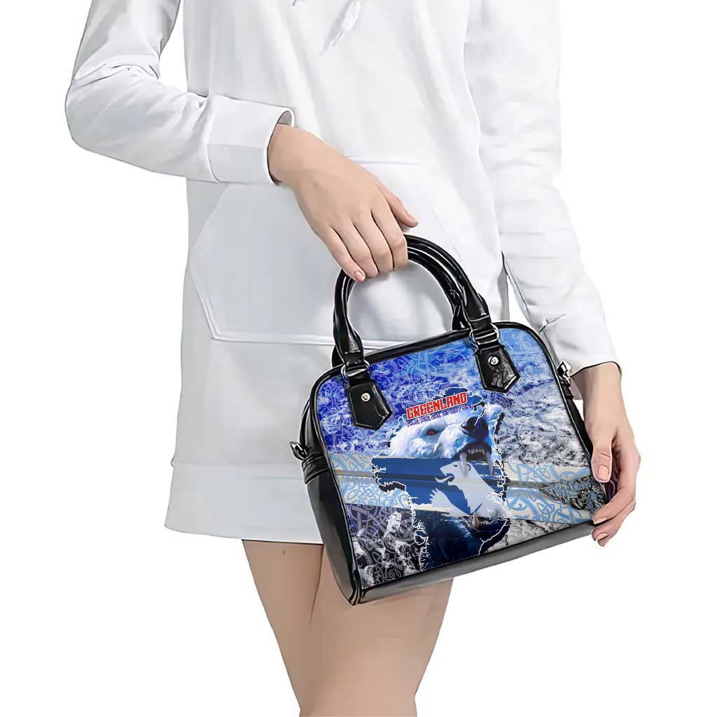 Greenland Shoulder Handbag Polar Bear Power You Snow Much DT02