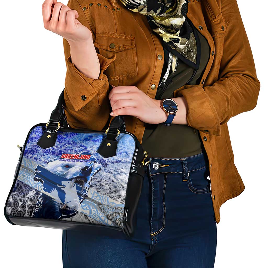 Greenland Shoulder Handbag Polar Bear Power You Snow Much DT02