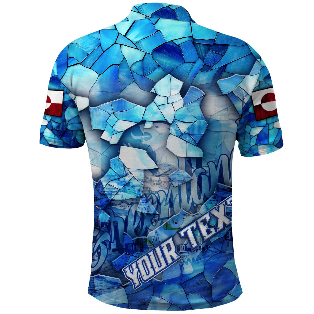 Greenland Hometown Polo Shirt Land of Ice Land of Wonder Land of Heart DT02