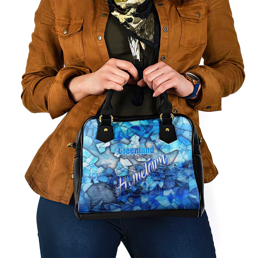 Greenland Hometown Shoulder Handbag Land of Ice Land of Wonder Land of Heart DT02