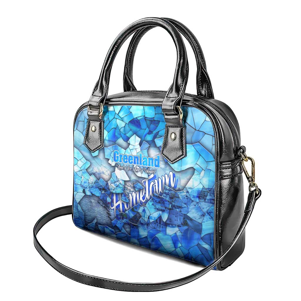 Greenland Hometown Shoulder Handbag Land of Ice Land of Wonder Land of Heart DT02