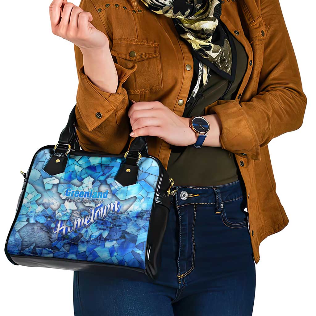 Greenland Hometown Shoulder Handbag Land of Ice Land of Wonder Land of Heart DT02