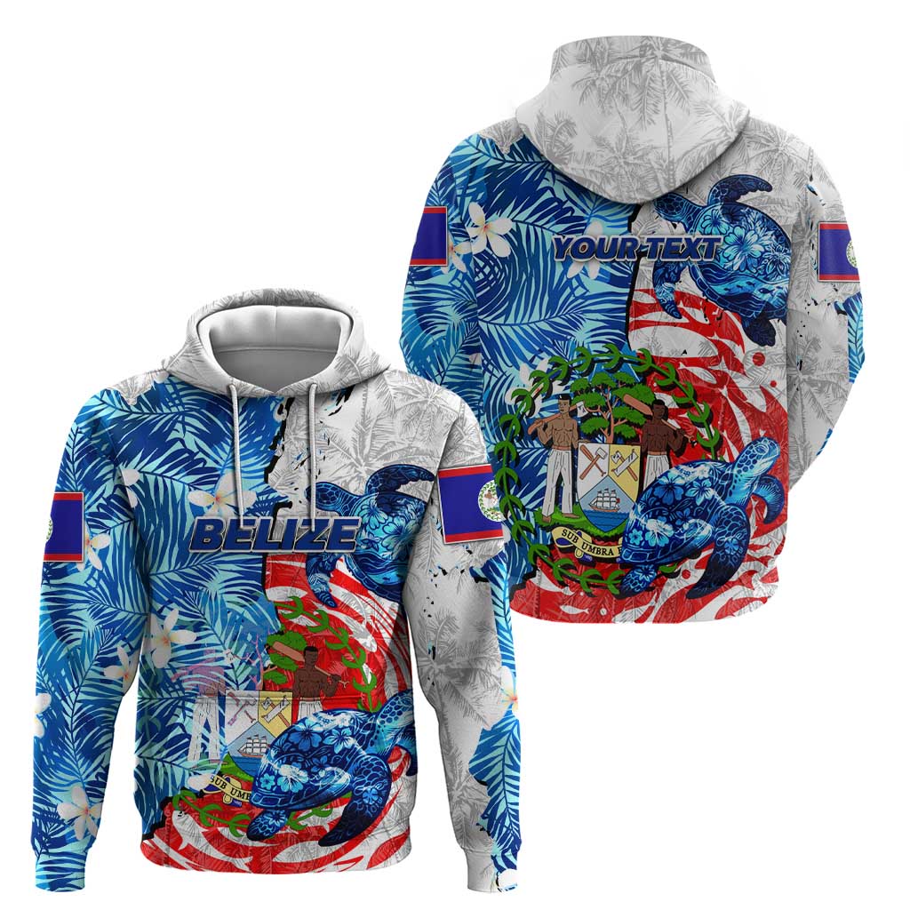 Sea Turtle Belize Hoodie Ocean Soul Tropical Spirit DT02