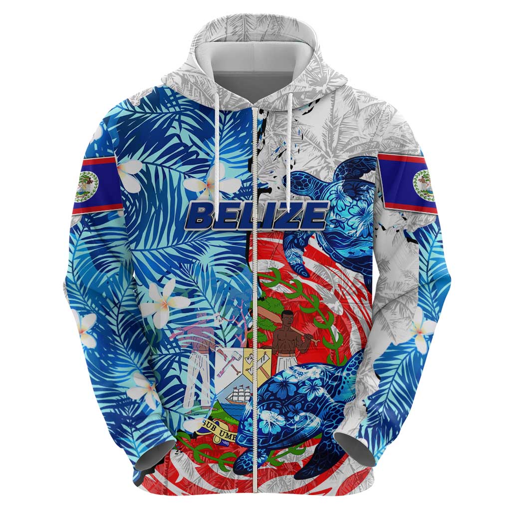 Sea Turtle Belize Hoodie Ocean Soul Tropical Spirit DT02