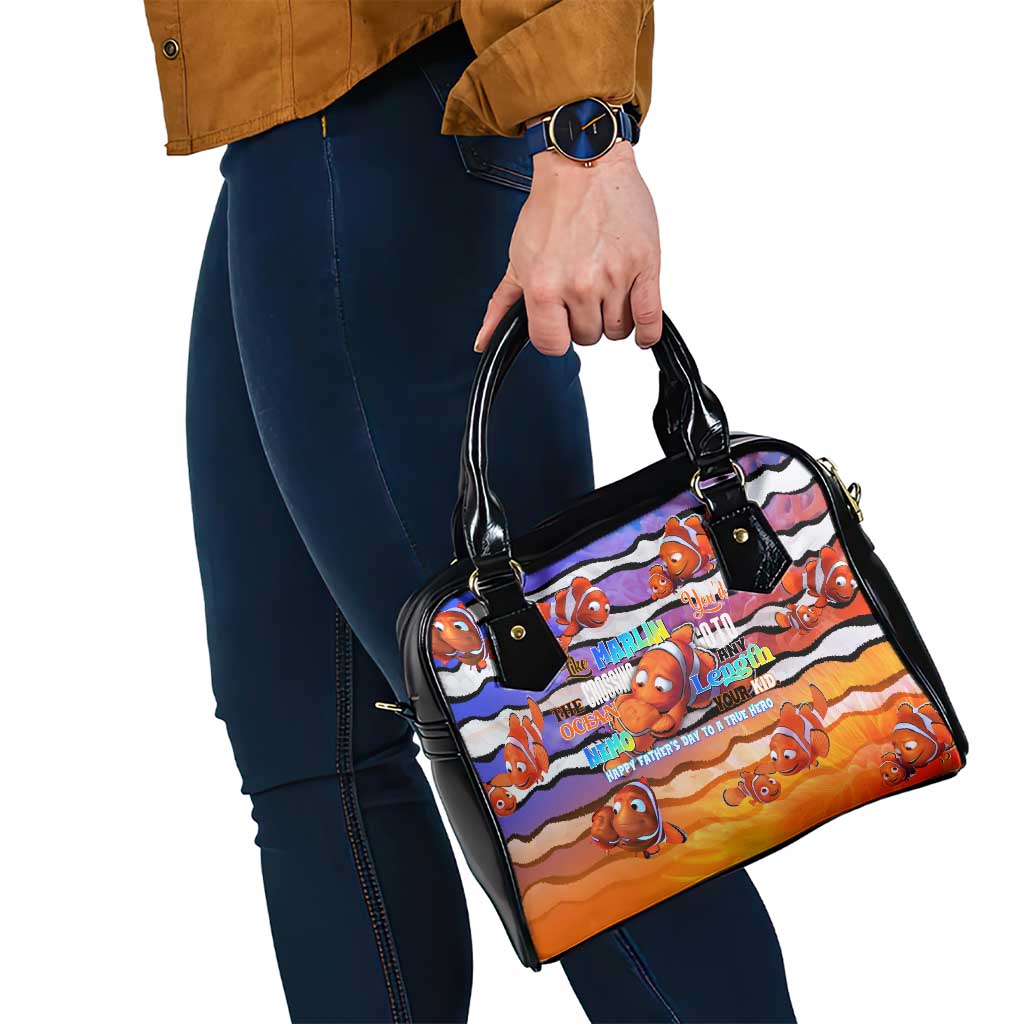The Ocean Best Dad Shoulder Handbag Like Marlin Happy Fathers Day To a True Hero DT02