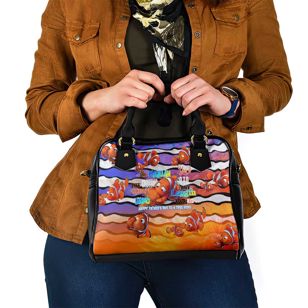 The Ocean Best Dad Shoulder Handbag Like Marlin Happy Fathers Day To a True Hero DT02