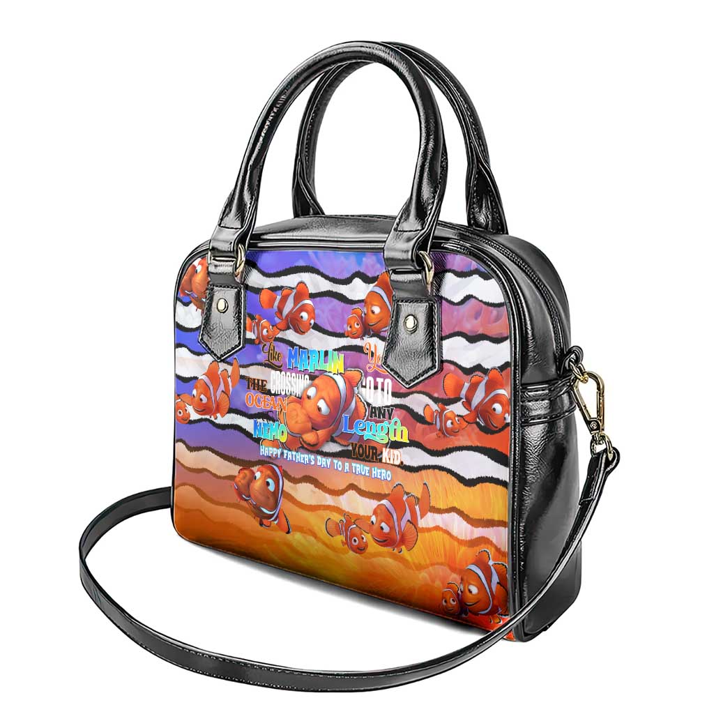 The Ocean Best Dad Shoulder Handbag Like Marlin Happy Fathers Day To a True Hero DT02