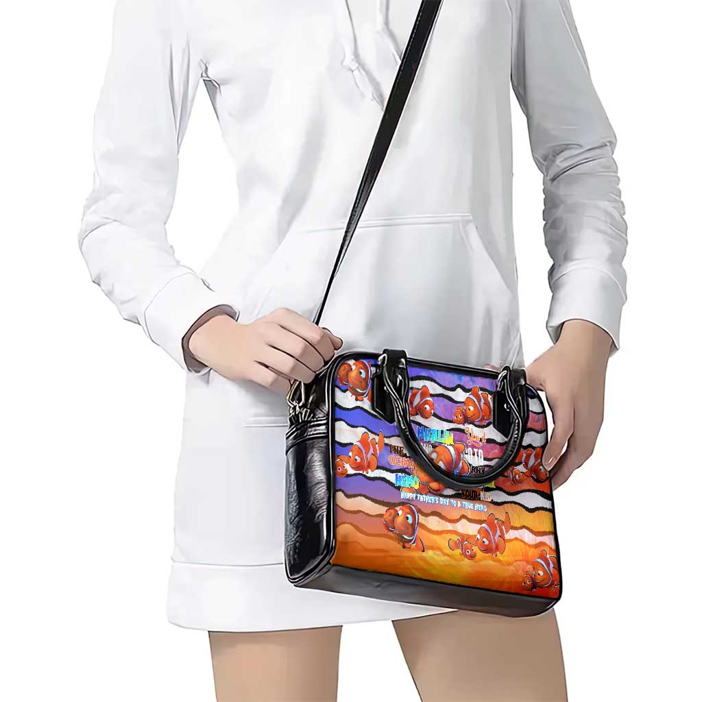 The Ocean Best Dad Shoulder Handbag Like Marlin Happy Fathers Day To a True Hero DT02