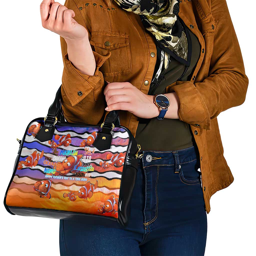 The Ocean Best Dad Shoulder Handbag Like Marlin Happy Fathers Day To a True Hero DT02