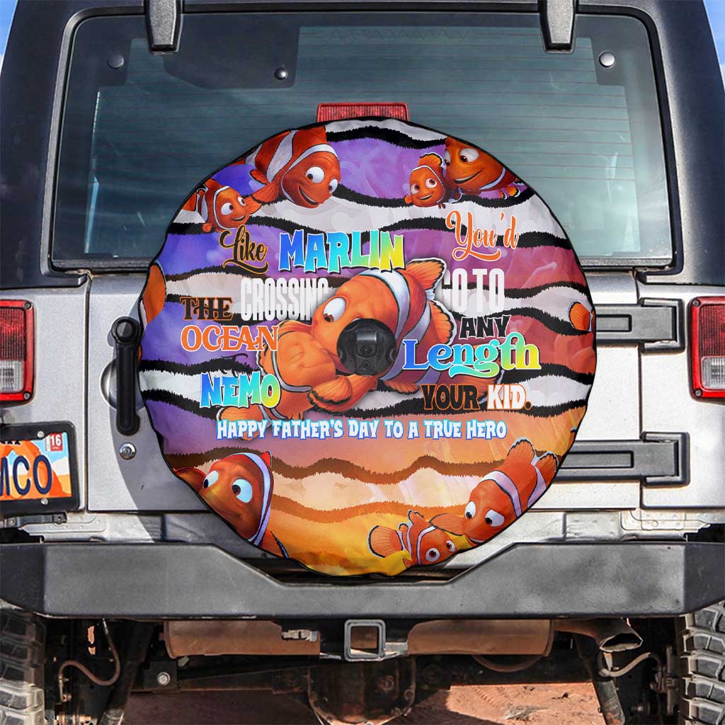 The Ocean Best Dad Spare Tire Cover Like Marlin Happy Fathers Day To a True Hero DT02
