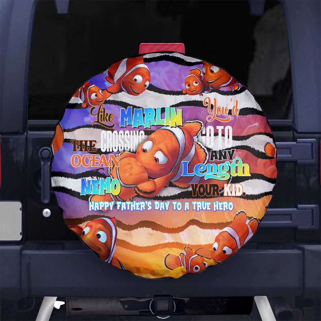 The Ocean Best Dad Spare Tire Cover Like Marlin Happy Fathers Day To a True Hero DT02