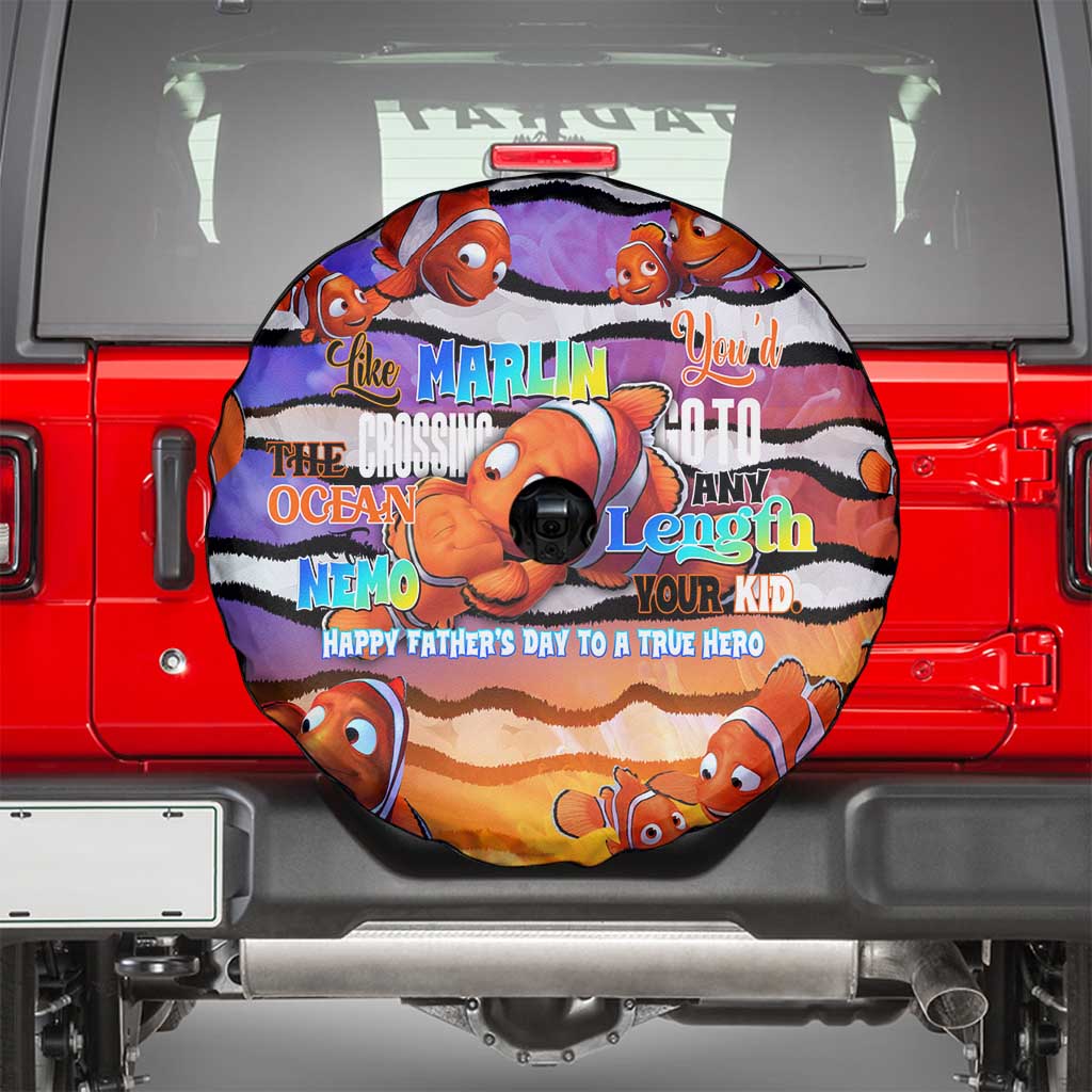 The Ocean Best Dad Spare Tire Cover Like Marlin Happy Fathers Day To a True Hero DT02