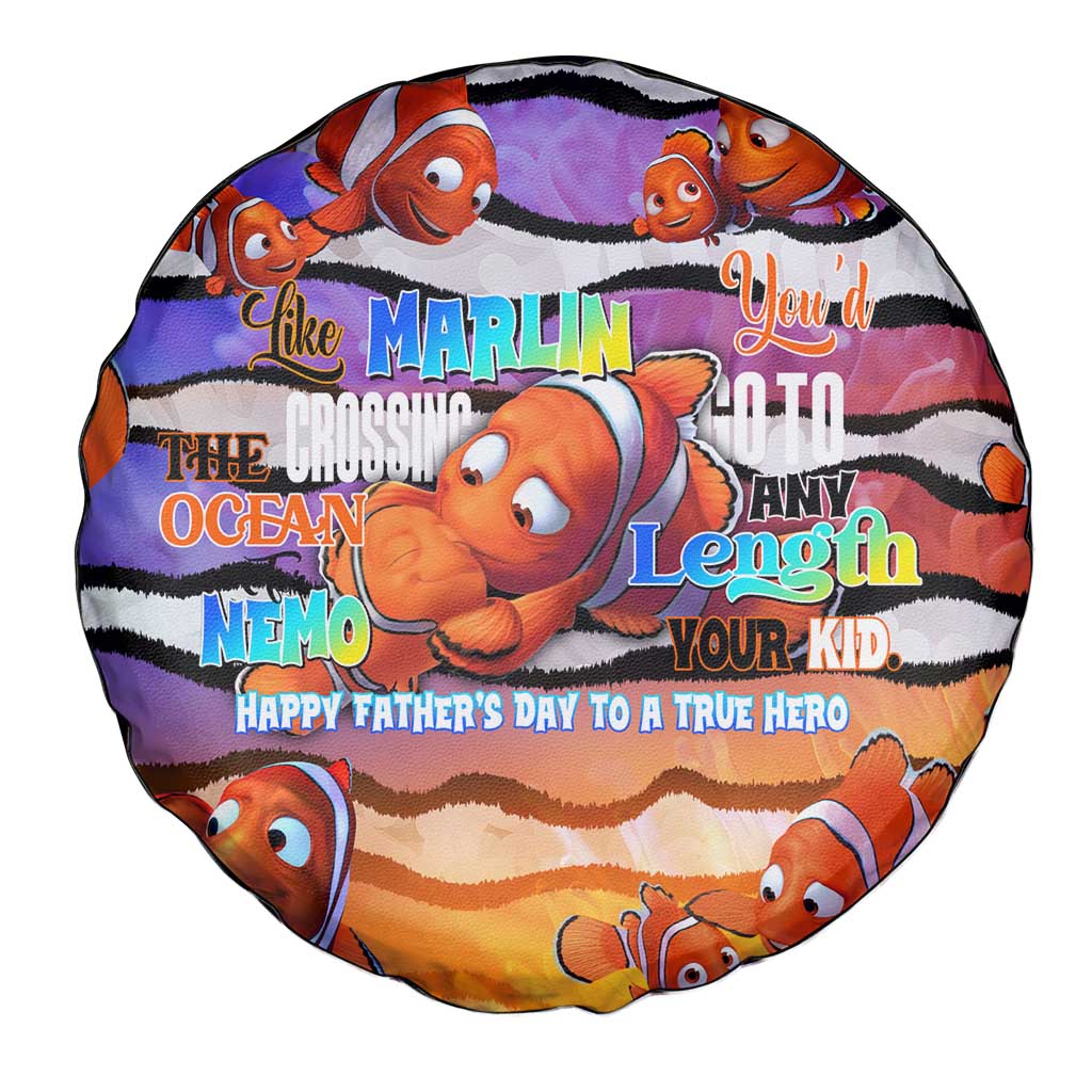 The Ocean Best Dad Spare Tire Cover Like Marlin Happy Fathers Day To a True Hero DT02