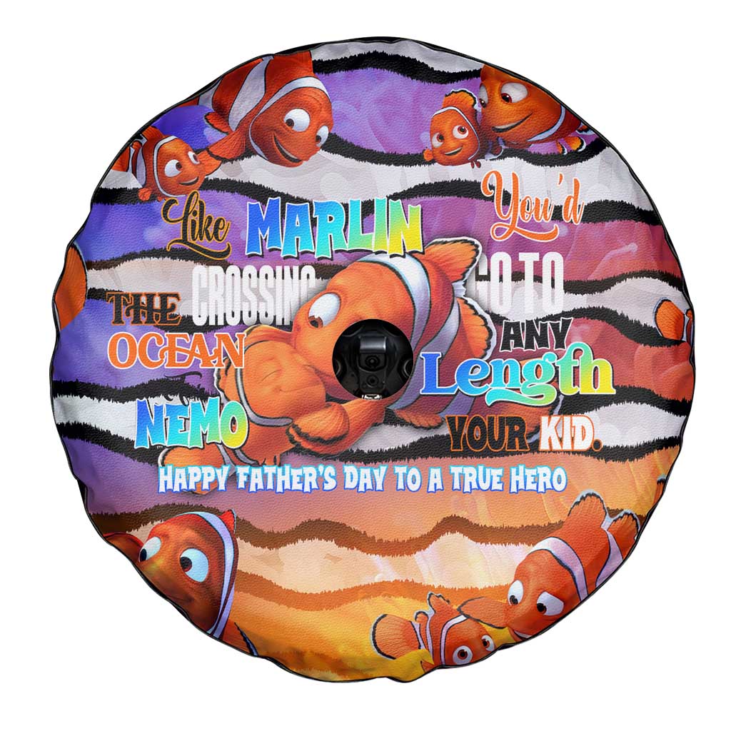 The Ocean Best Dad Spare Tire Cover Like Marlin Happy Fathers Day To a True Hero DT02