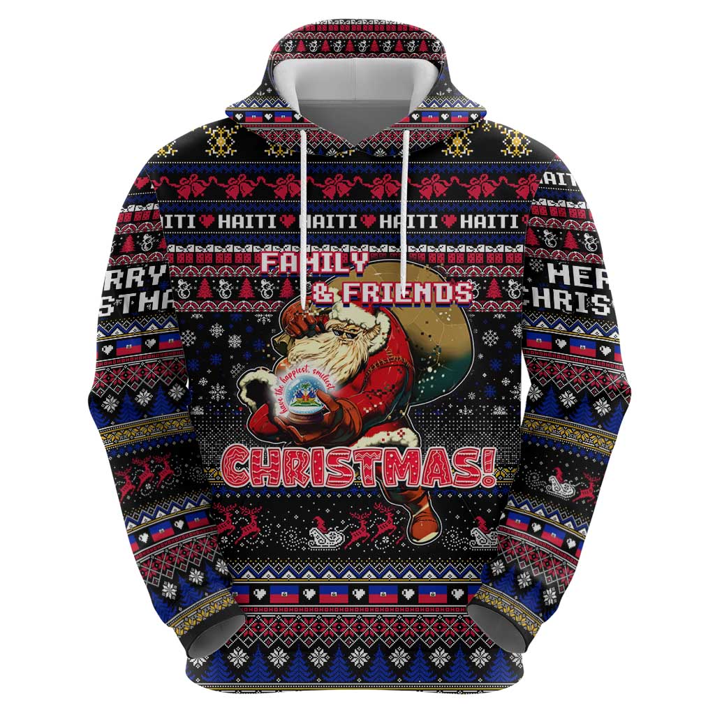 Haiti Hoodie Merry Christmas Family and Friends DT02