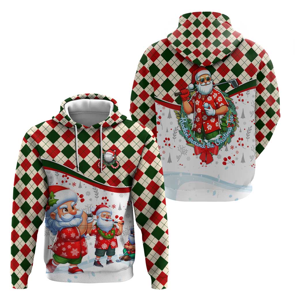 Santa Golf Club Hoodie Christmas Winter Style DT02