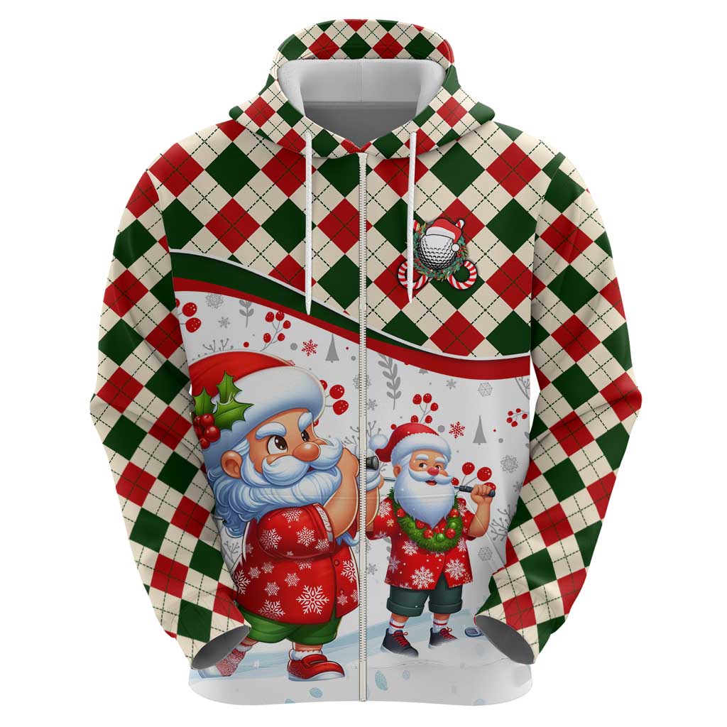 Santa Golf Club Hoodie Christmas Winter Style DT02