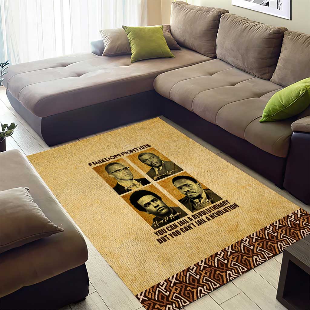 Revolutionary Freedom Fighters - Civil Rights Leaders Area Rug DT02