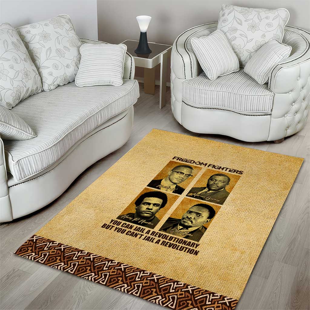 Revolutionary Freedom Fighters - Civil Rights Leaders Area Rug DT02