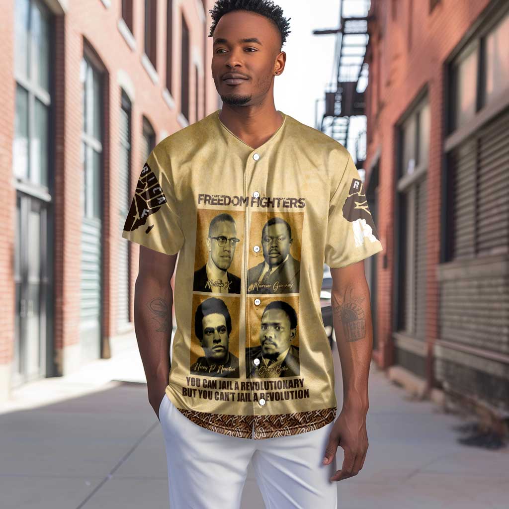 Revolutionary Freedom Fighters - Civil Rights Leaders Baseball Jersey DT02