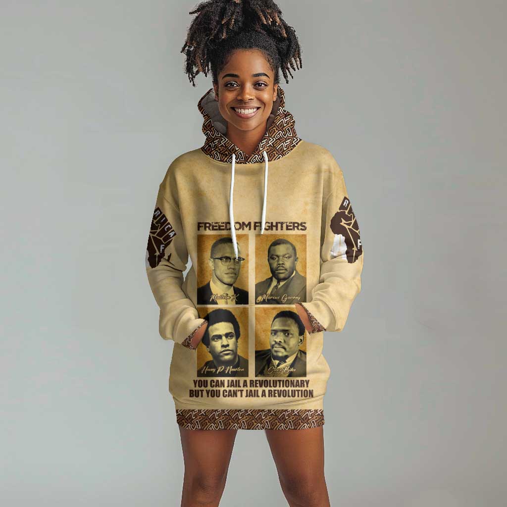 Revolutionary Freedom Fighters - Civil Rights Leaders Hoodie Dress DT02