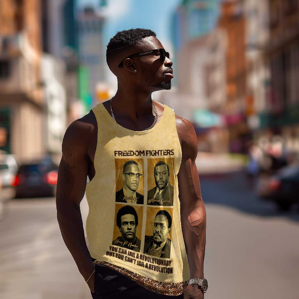 Revolutionary Freedom Fighters - Civil Rights Leaders Men Tank Top DT02