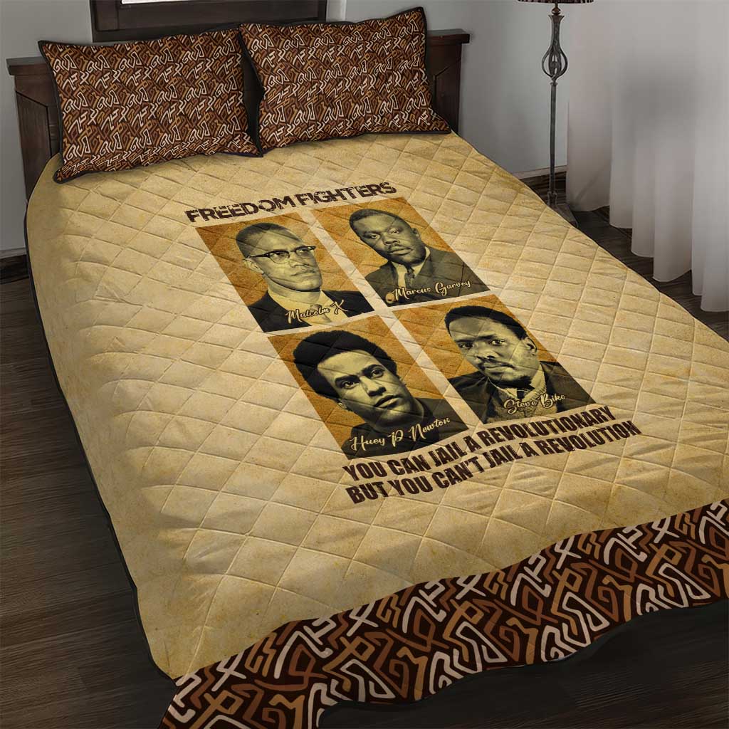 Revolutionary Freedom Fighters - Civil Rights Leaders Quilt Bed Set DT02