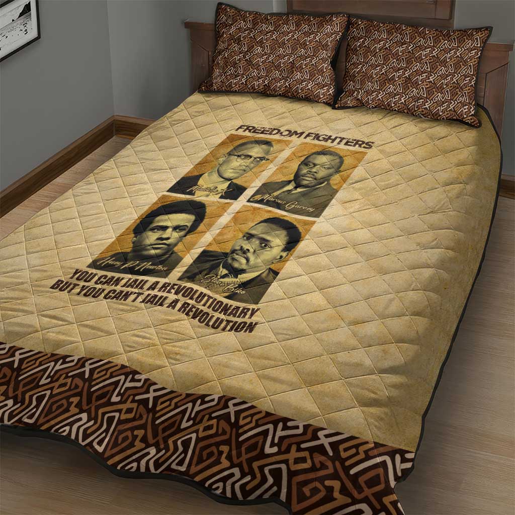 Revolutionary Freedom Fighters - Civil Rights Leaders Quilt Bed Set DT02