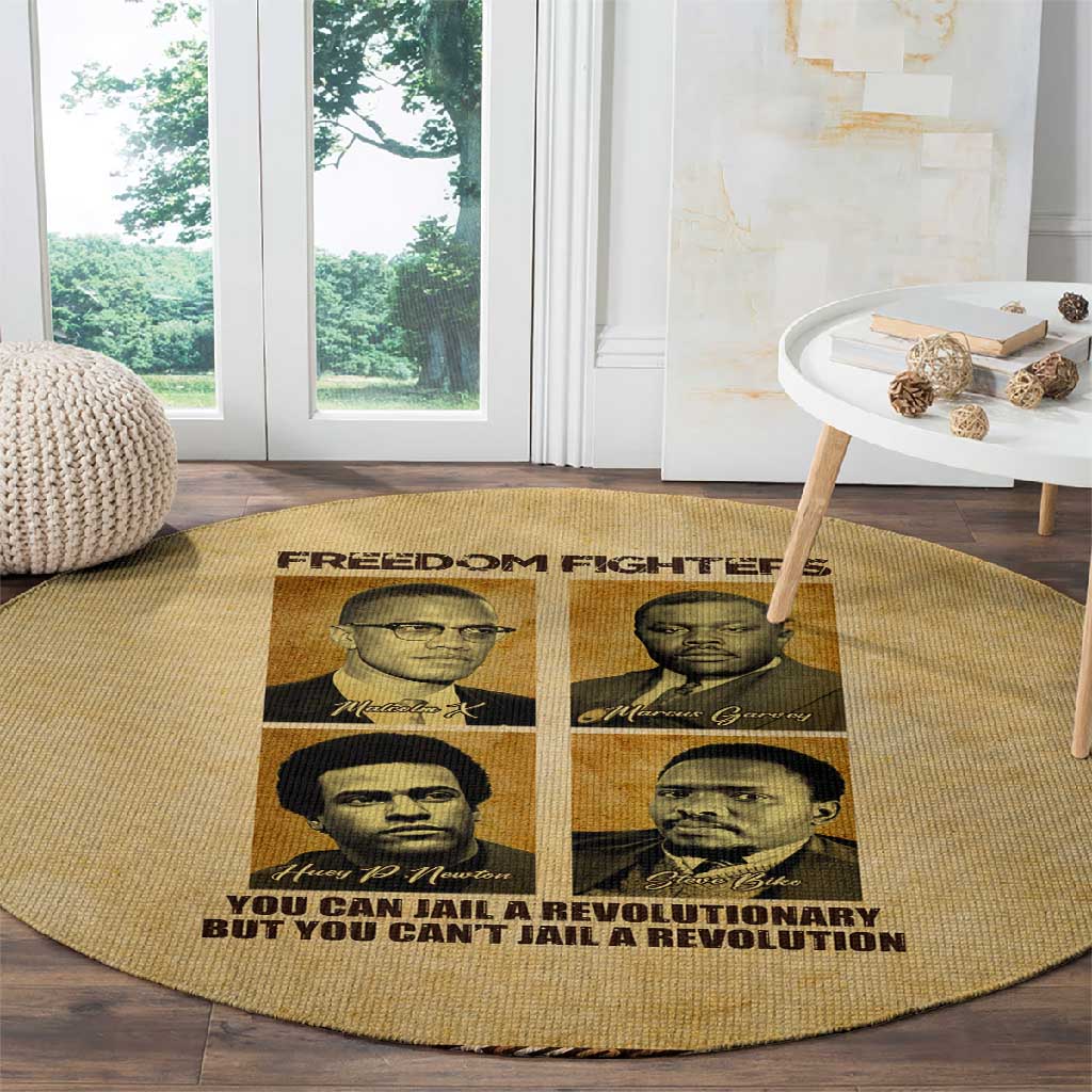 Revolutionary Freedom Fighters - Civil Rights Leaders Round Carpet DT02