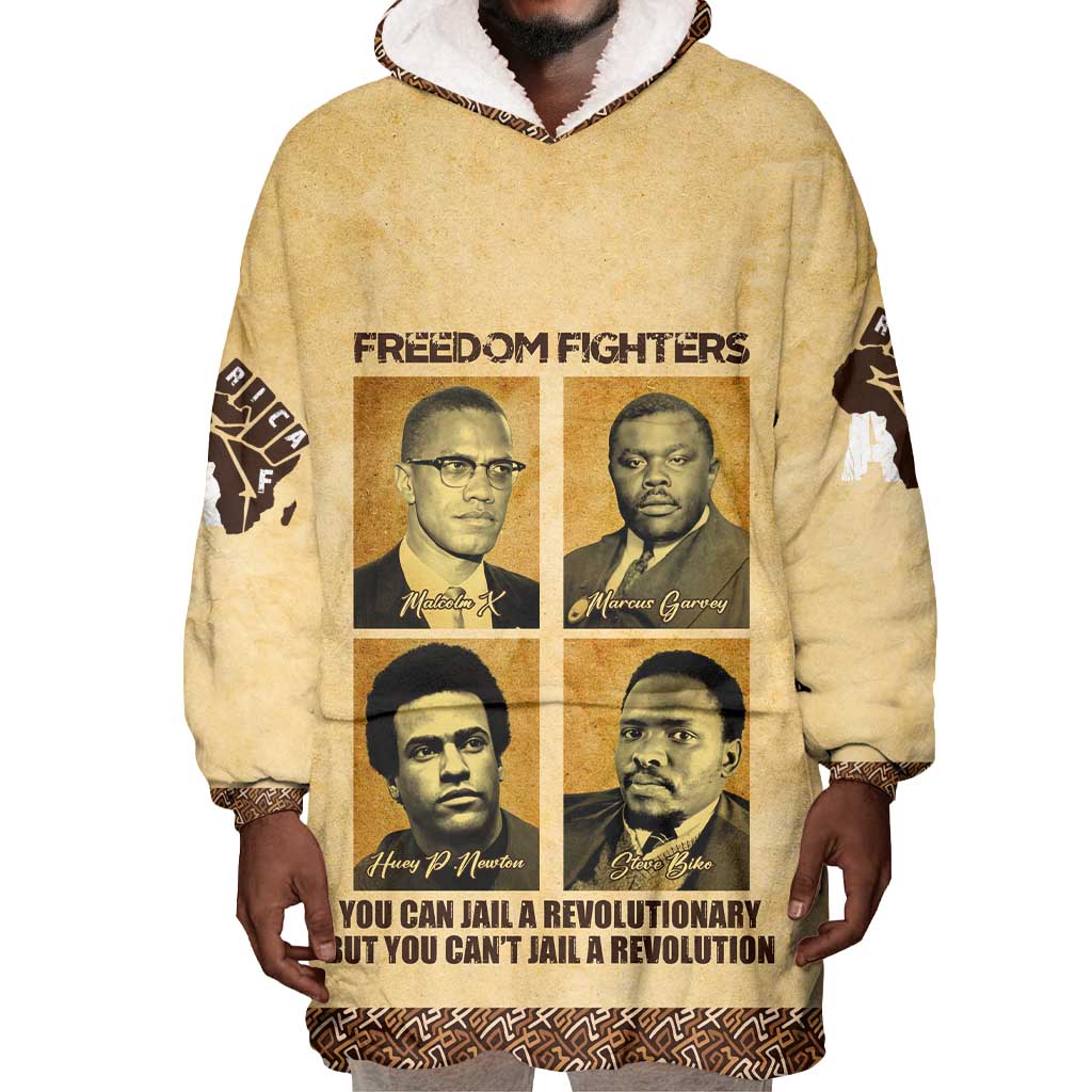 Revolutionary Freedom Fighters - Civil Rights Leaders Wearable Blanket Hoodie DT02