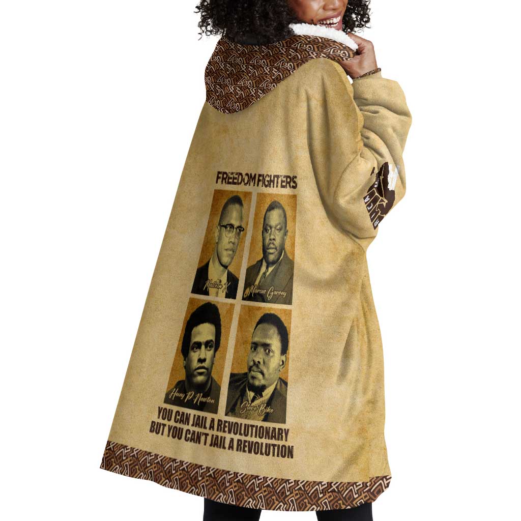 Revolutionary Freedom Fighters - Civil Rights Leaders Wearable Blanket Hoodie DT02