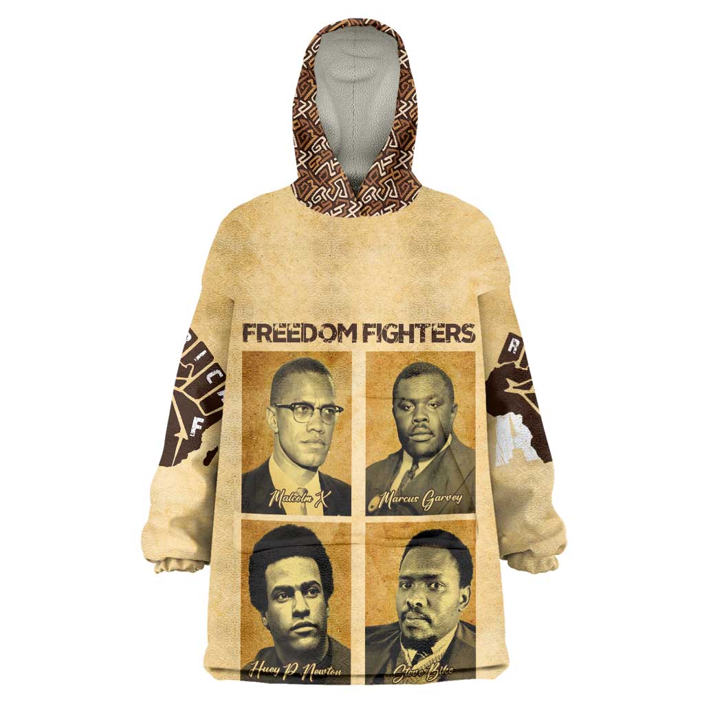Revolutionary Freedom Fighters - Civil Rights Leaders Wearable Blanket Hoodie DT02