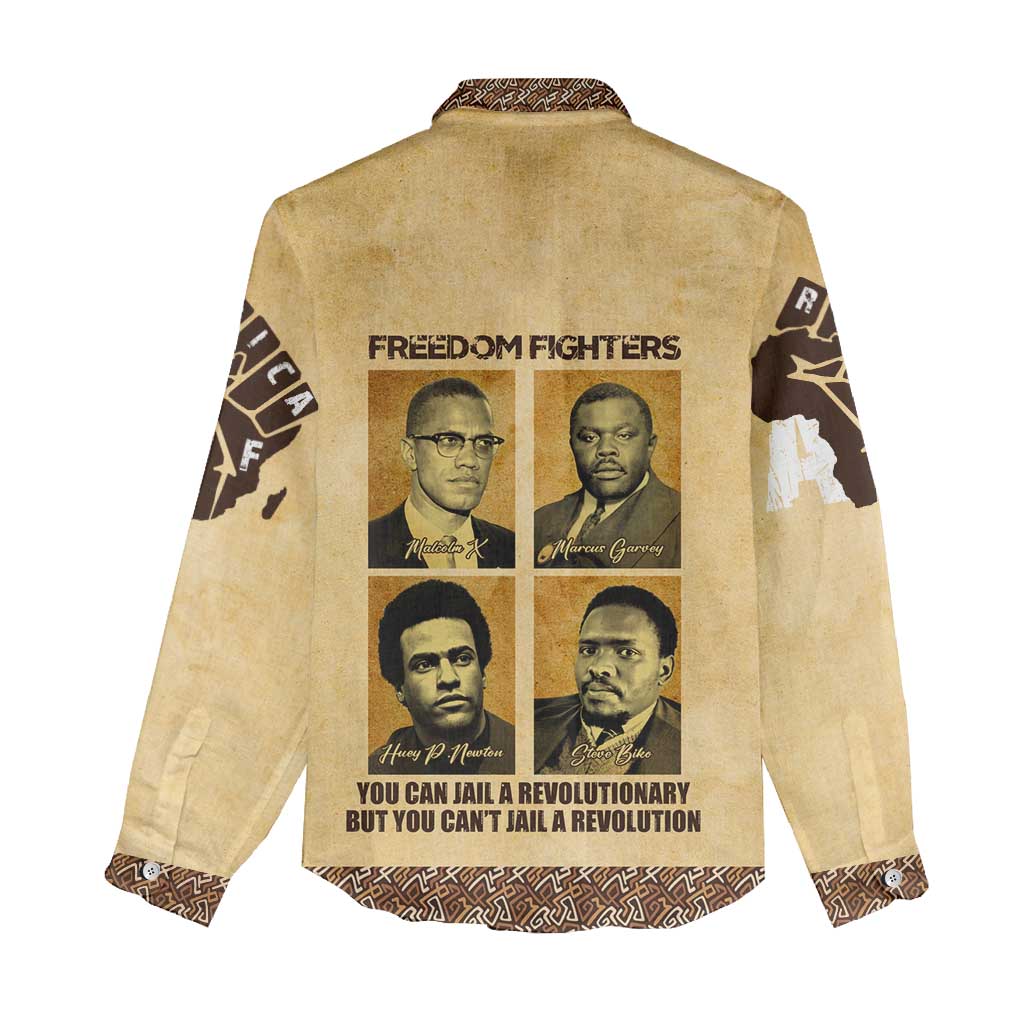 Revolutionary Freedom Fighters - Civil Rights Leaders Women Casual Shirt DT02