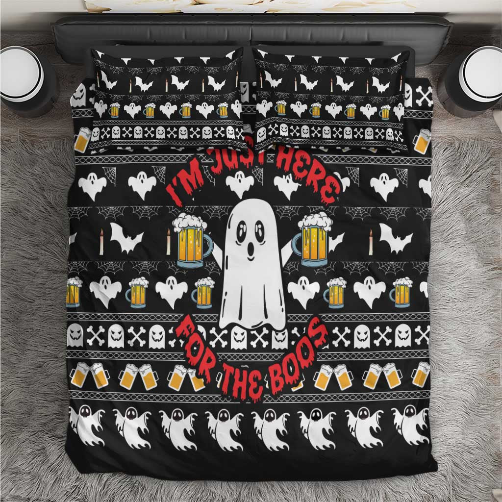 Christmas Africa Boo Beer Bedding Set I'm Just Here For The Boss DT03