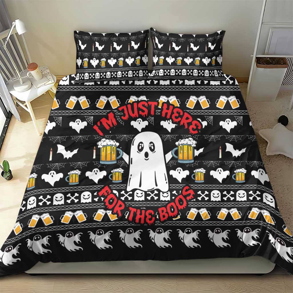 Christmas Africa Boo Beer Bedding Set I'm Just Here For The Boss DT03
