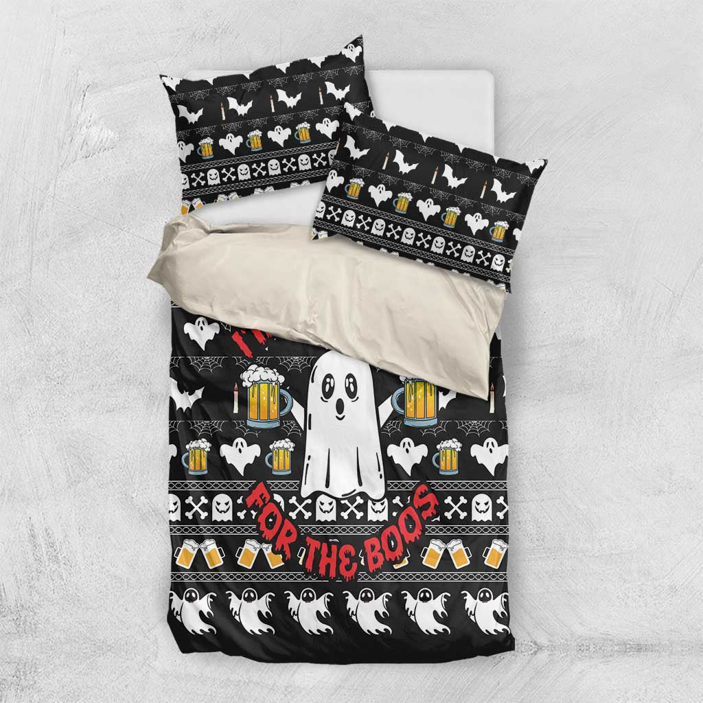 Christmas Africa Boo Beer Bedding Set I'm Just Here For The Boss DT03