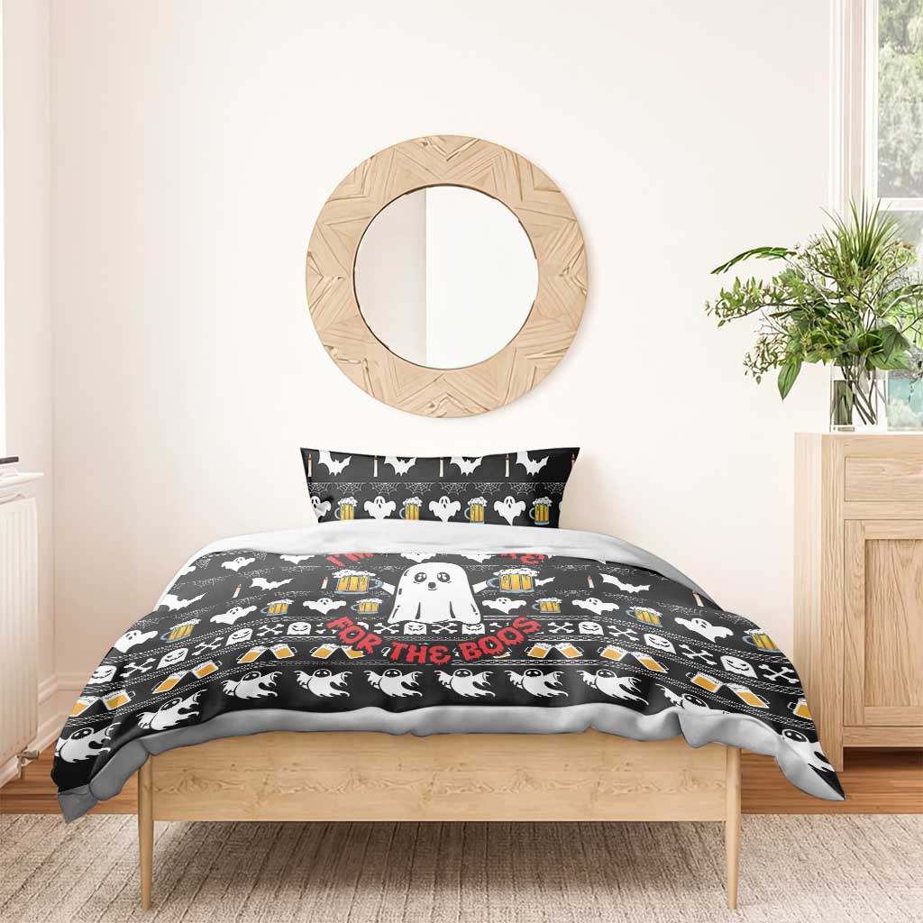 Christmas Africa Boo Beer Bedding Set I'm Just Here For The Boss DT03