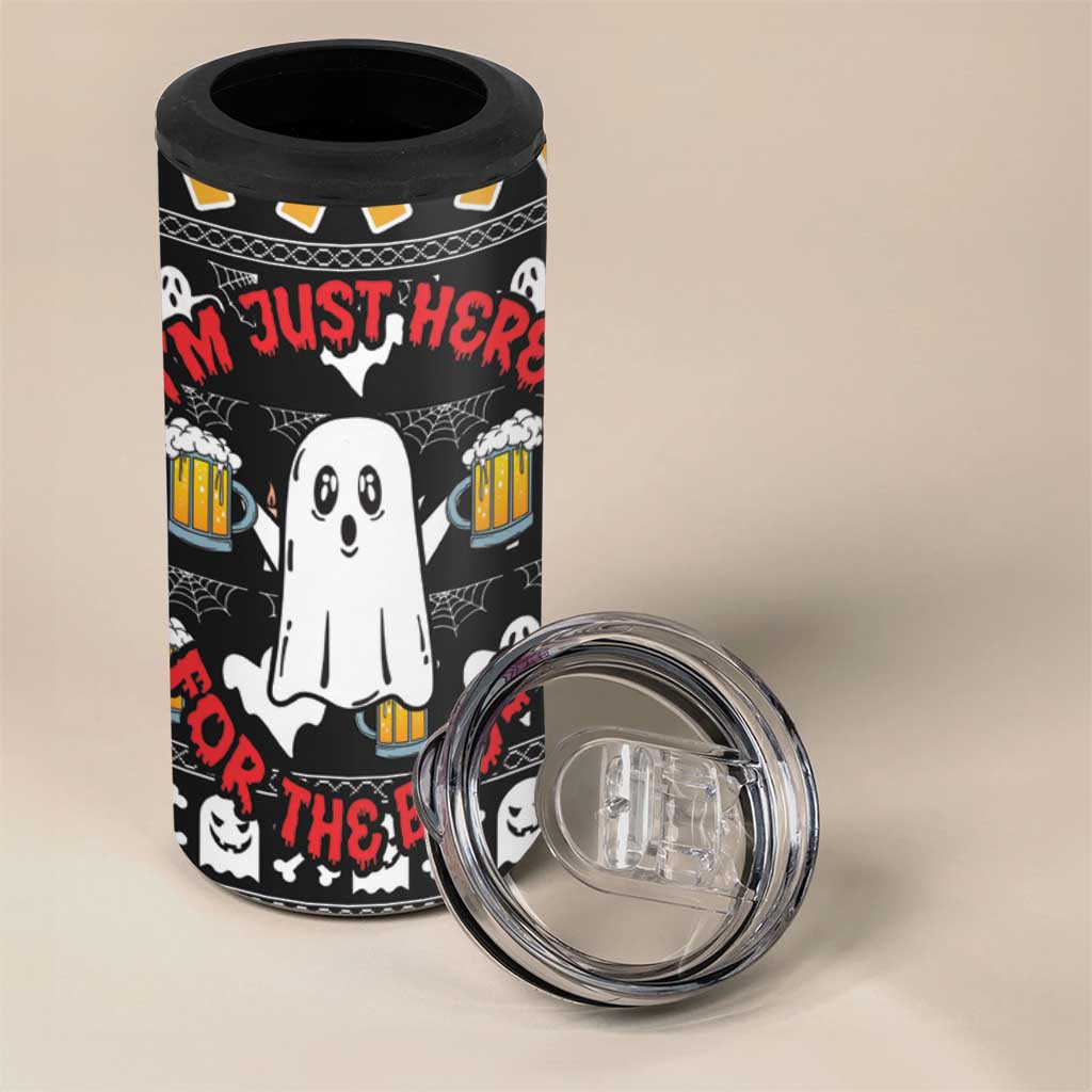 Christmas Africa Boo Beer 4 in 1 Can Cooler Tumbler I'm Just Here For The Boss DT03