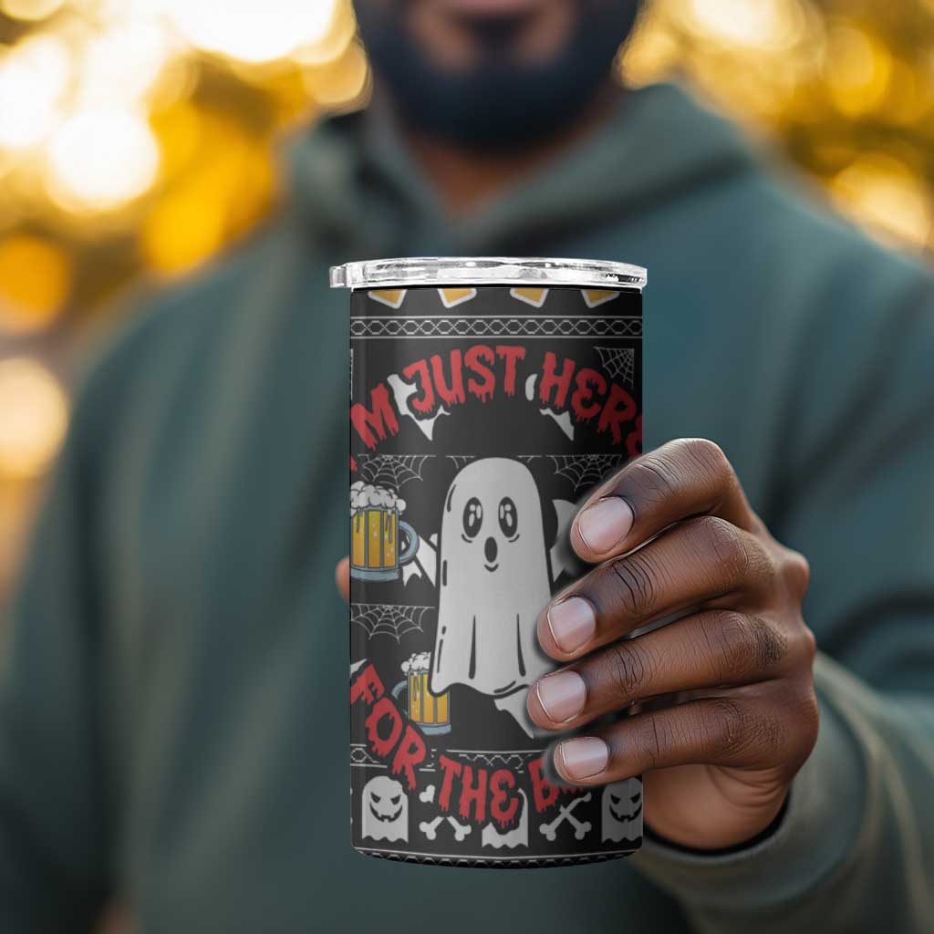 Christmas Africa Boo Beer 4 in 1 Can Cooler Tumbler I'm Just Here For The Boss DT03