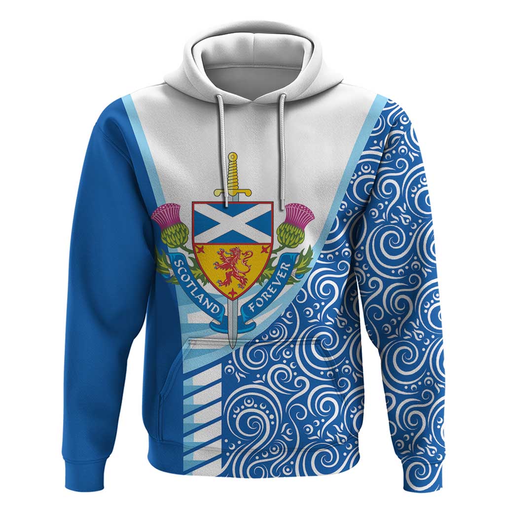 Scotland Forever Hoodie Thistle Lion Rampant DT03