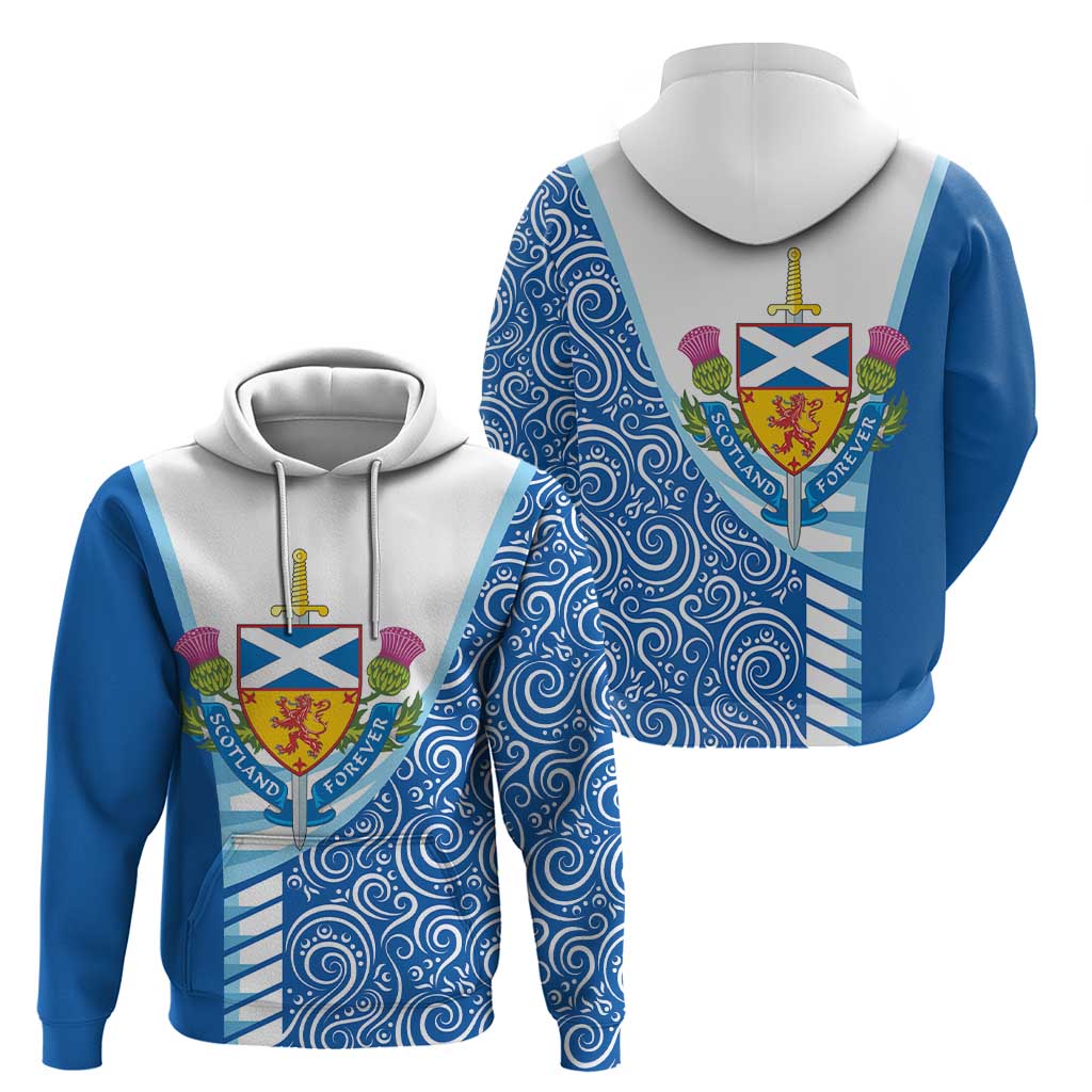 Scotland Forever Hoodie Thistle Lion Rampant DT03
